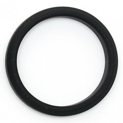 Rimba Cockring en silicone Soft Ring 18mm Noir